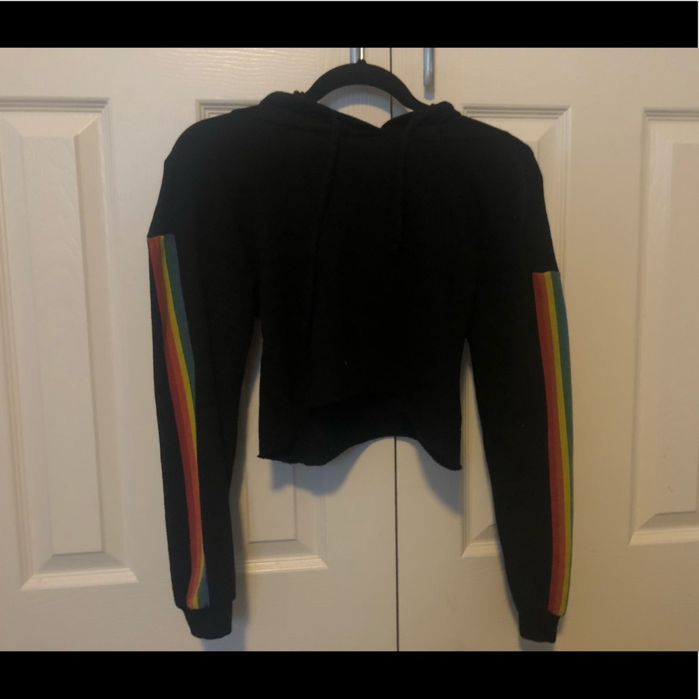 Forever 21 crop hoodie